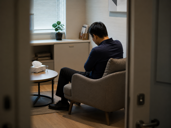 台灣新聞通訊社-李珠珢立牌慘成目標！ 彰化男眼科脫褲嚇跑家長小孩