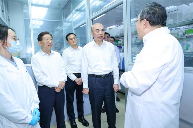 台灣新聞通訊社-陸副總理調研山東 喊做大做強生醫產業 推現代水網建設