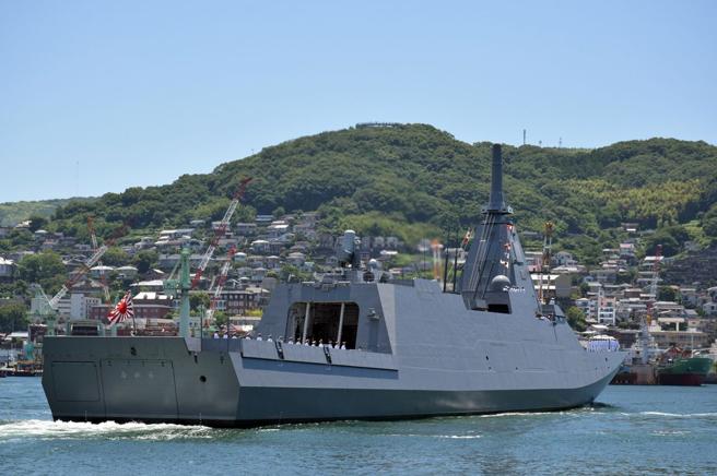 台灣新聞通訊社-日海自最上級護衛艦「長良號」服役 超強火力曝