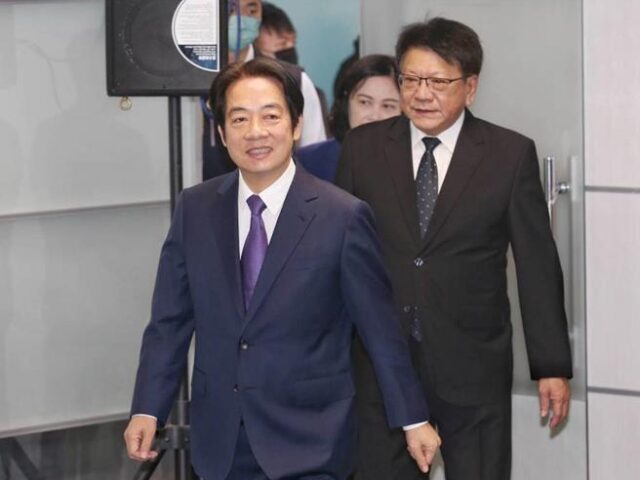 台灣新聞通訊社-巴威颱風來襲 賴清德下令公職候選人以防災為重 競選活動適時延期