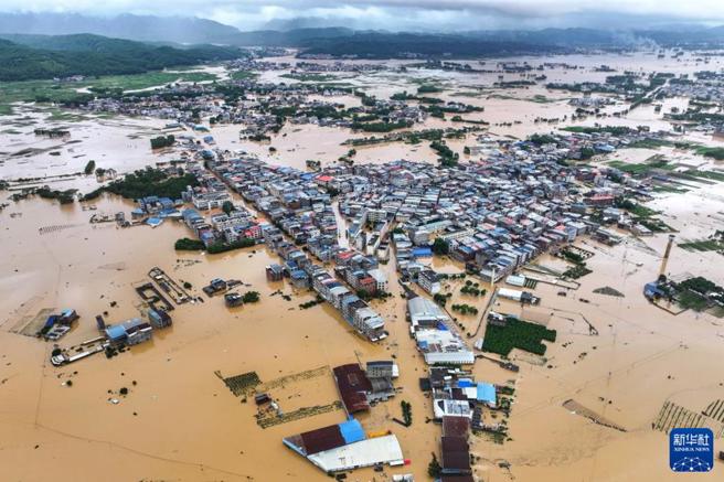 台灣新聞通訊社-廣西、湖北多地暴雨釀災 陸委會表達慰問:持續關注國人安全