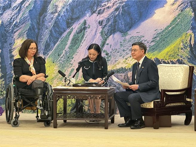 台灣新聞通訊社-三國取消賴清德專機飛航許可 美參議員將找非洲大使問原因