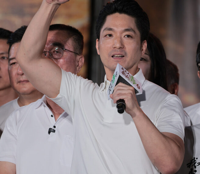 台灣新聞通訊社-蔣萬安號召上凱道再拋「倒閣」 吳子嘉揭企圖：就是陳水扁路線