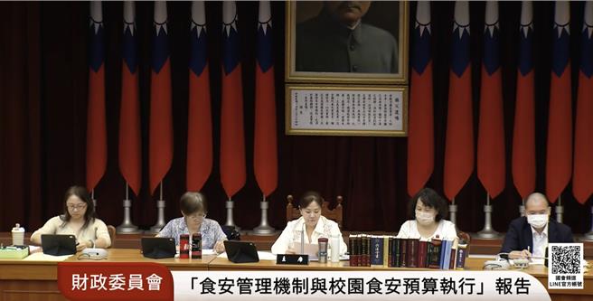 台灣新聞通訊社-中聯毒油曝「食安五環」預算白花 藍委批查油還得靠業者主動通報