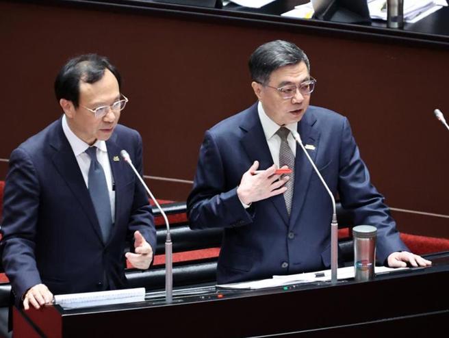台灣新聞通訊社-傳卓榮泰批中市府「搶快」曝致癌油流向 民眾黨嗆:可以下台了