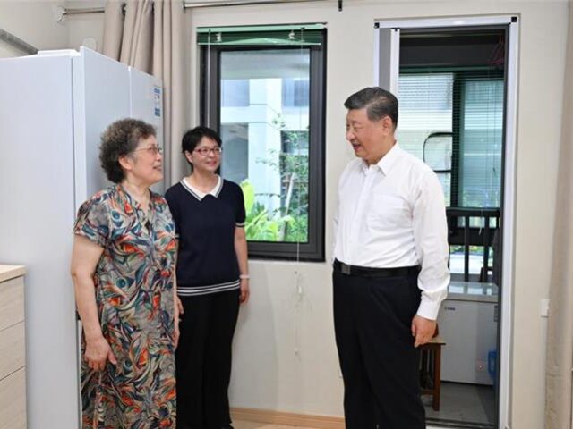 台灣新聞通訊社-赴上海考察  習近平：高品質推進城市更新  建設現代化人民城市