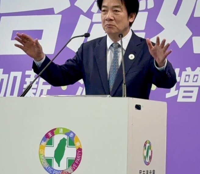 台灣新聞通訊社-因應年底選戰 賴清德宣布：8／3行動中常會台中登場