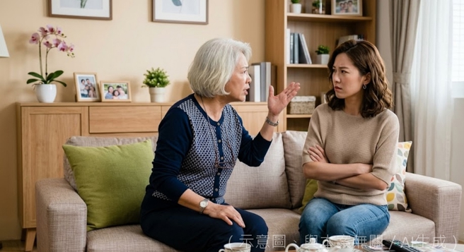 台灣新聞通訊社-掏百萬救媳婦保房竟鬧翻 離婚後婆婆追討「棺材本」