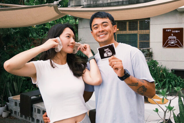 台灣新聞通訊社-67萬旅遊YTR融融升格當爸！甜摟「最美消防妻」嗨喊：忍很久了