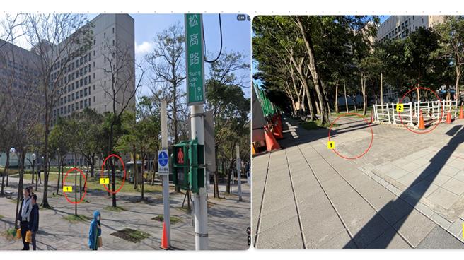 台灣新聞通訊社-議員質疑為設遮陽傘讓樹「被消失」 北市公園處回擊