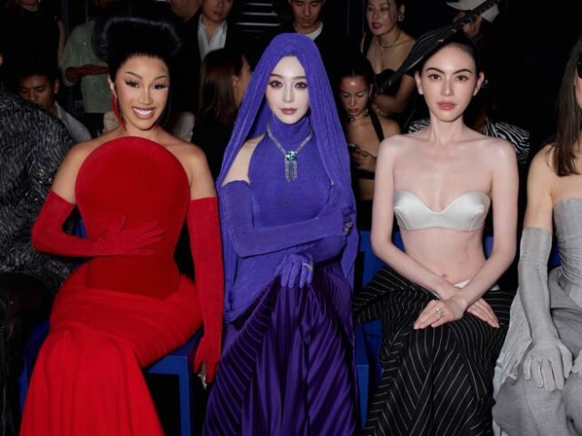 台灣新聞通訊社-范冰冰巴黎高訂天天霸版！合體Cardi B 網友：好像天線寶寶