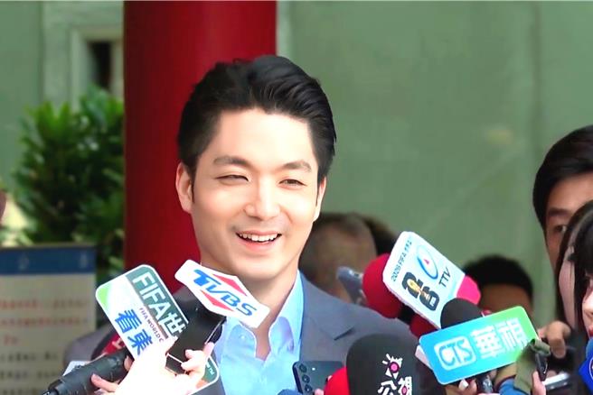 台灣新聞通訊社-王世堅指會選2028 失神亂了方寸 蔣萬安笑著這樣說