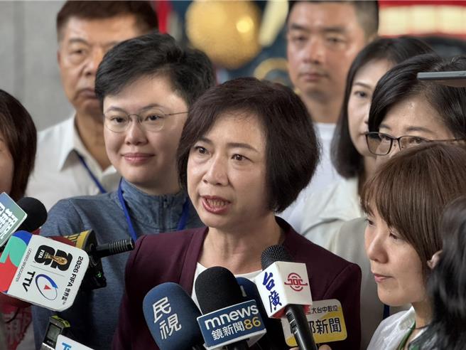 台灣新聞通訊社-出席無人機論壇 何欣純強調支持政院版 曝立院周五處理