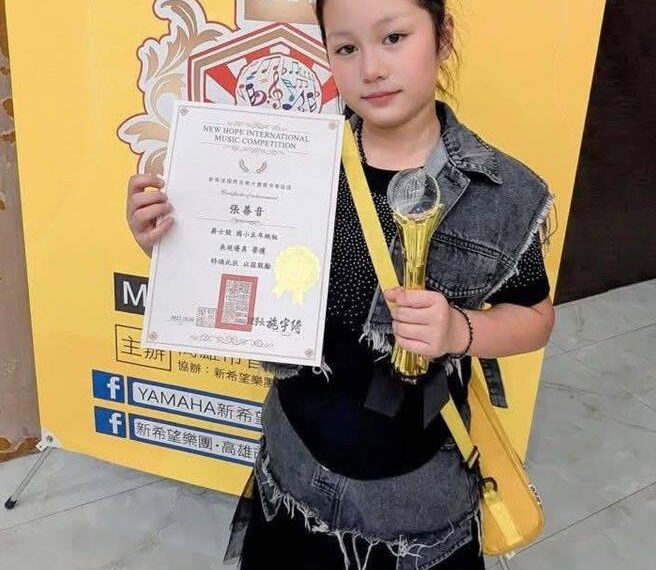 台灣新聞通訊社-逆境敲出生命節奏 高雄鼓手女孩奪2026總統教育獎
