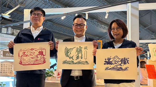 台灣新聞通訊社-翻轉基隆有信心！童子瑋合體陳其邁曝藍營支持者觀望比例攀升