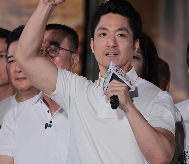 台灣新聞通訊社-站浪尖挑戰2028總統大位？ 蔣萬安一舉動曝心聲