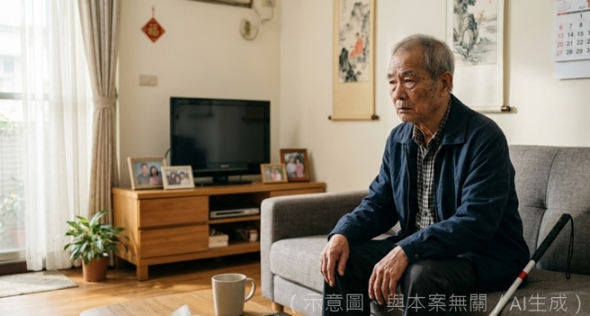 台灣新聞通訊社-全盲翁離婚20多年 驚知戶籍竟多2子女!DNA揭真相
