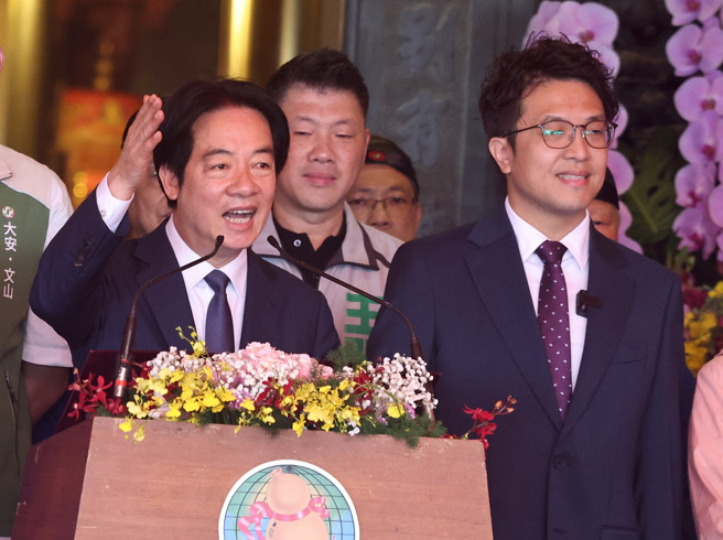 台灣新聞通訊社-賴清德當蔣萬安面稱「內湖淹水罕見」 謝龍介起底往事酸標準差這麼多?