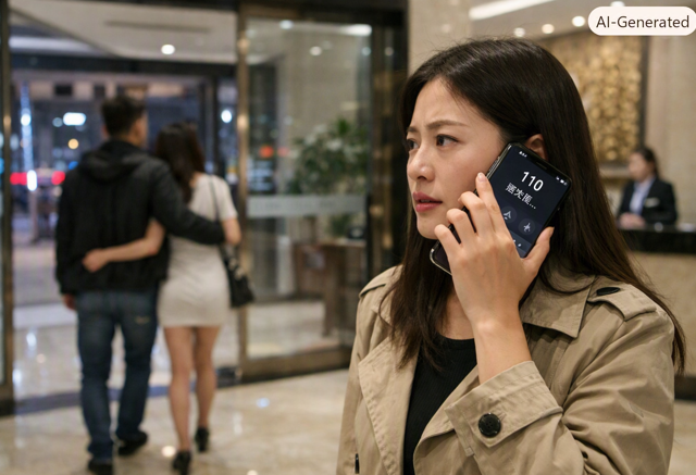 台灣新聞通訊社-丈夫偷情竟誣指酒店賣淫　警找半天才知是「抓姦戲碼」