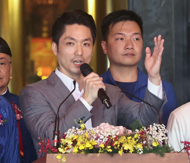 台灣新聞通訊社-賴清德當面喊內湖淹水要檢討 吳子嘉超驚訝:救了蔣萬安