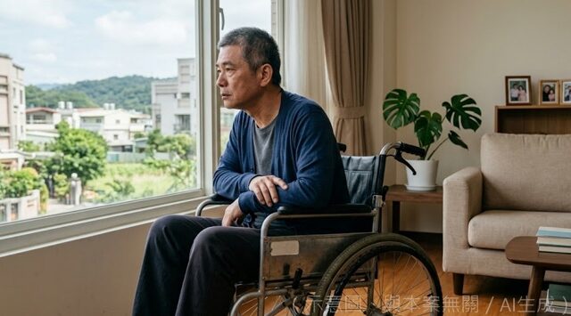 台灣新聞通訊社-不聞不問還燒金紙作法 中風夫痛揭婚姻真相