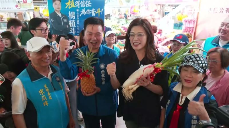 台灣新聞通訊社-楊植斗邀掃街!鄭麗文被問「票房毒藥」秒嗆媒體:你們是民進黨派來的?