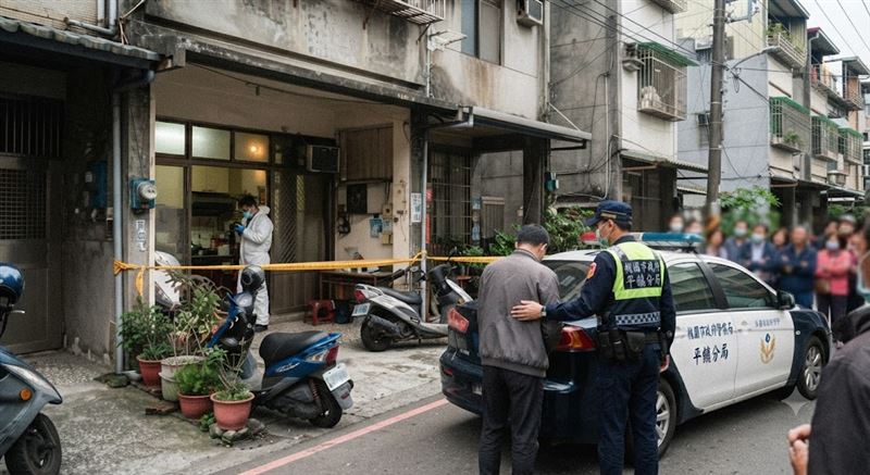 台灣新聞通訊社-不得善終!逆子「亂棒打死」7旬父「伴屍20天」自首 警上門…驚見爛屍