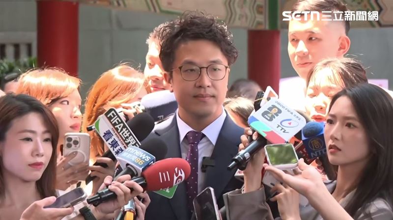 台灣新聞通訊社-與賴清德同框！沈伯洋還原與蔣萬安互動過程：有握手與打招呼