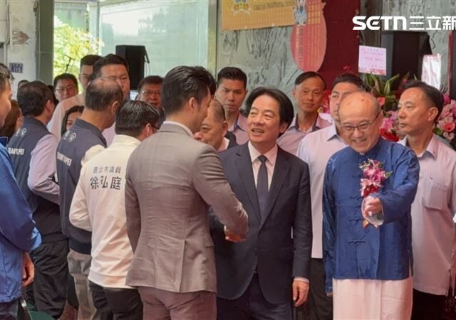 台灣新聞通訊社-先禮後兵！賴清德促檢討內湖淹水　蔣萬安、沈伯洋為萬芳醫院當面過招