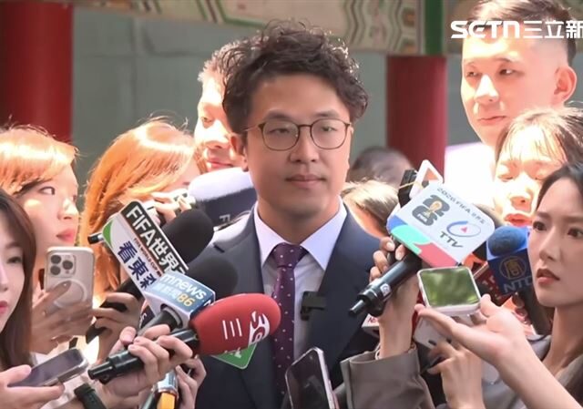 台灣新聞通訊社-與賴清德同框！沈伯洋還原與蔣萬安互動過程：有握手與打招呼