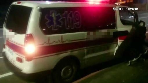 台灣新聞通訊社-命大!大里男跟女友大吵墜9樓 重砸休旅車頂「凹陷全毀」生還