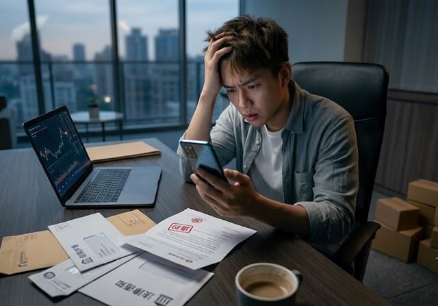 台灣新聞通訊社-76萬交割單「存款剩1.3萬」！他急問違約怎麼辦？　4大慘痛後果曝