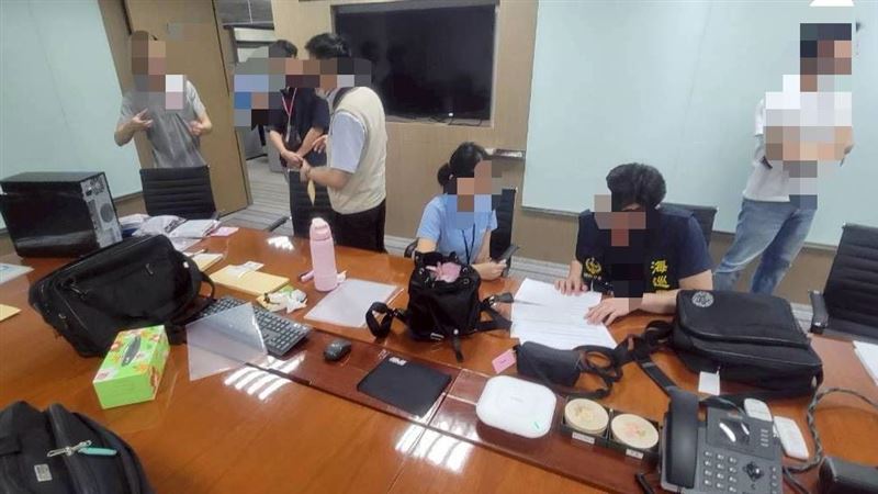 台灣新聞通訊社-公司遭搜索、總經理收押「慘吞2根大綠K」 青雲連發3重訊