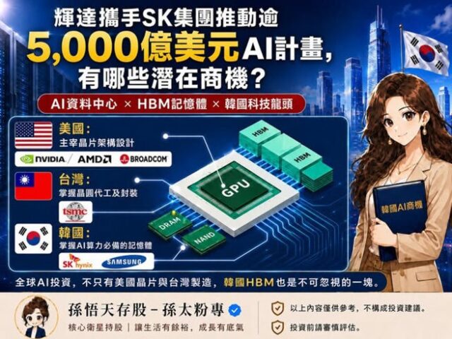 台灣新聞通訊社-「韓版0050」009829開募！三星、海力士包辦7成 一文補足AI硬體最後拼圖