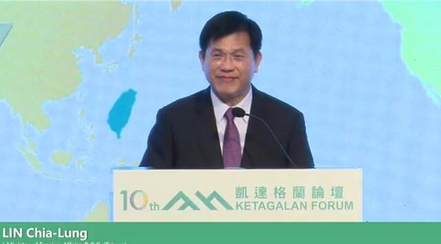 台灣新聞通訊社-批《民促法》企圖凌駕國際法  林佳龍呼籲各國共同反制