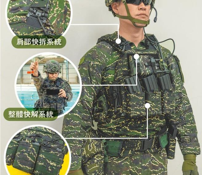 台灣新聞通訊社-「陸戰隊戰鬥背心I型」 提升水域作戰效能