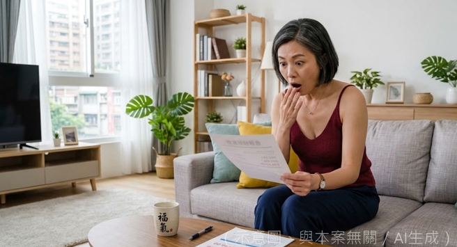 台灣新聞通訊社-母親過世隔天就領133萬 女兒一個動作「踩紅線」