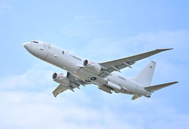 台灣新聞通訊社-德整合P-8A反潛機與JSM 強化海上嚇阻