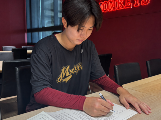 台灣新聞通訊社-中職》曾拿下日本一！ 京山將彌以育成投手加盟樂天桃猿