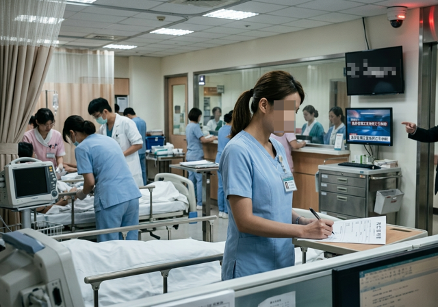 台灣新聞通訊社-病患無生命跡象！女護理師沒叫醫師「自行宣告死亡」 遭檢舉送辦