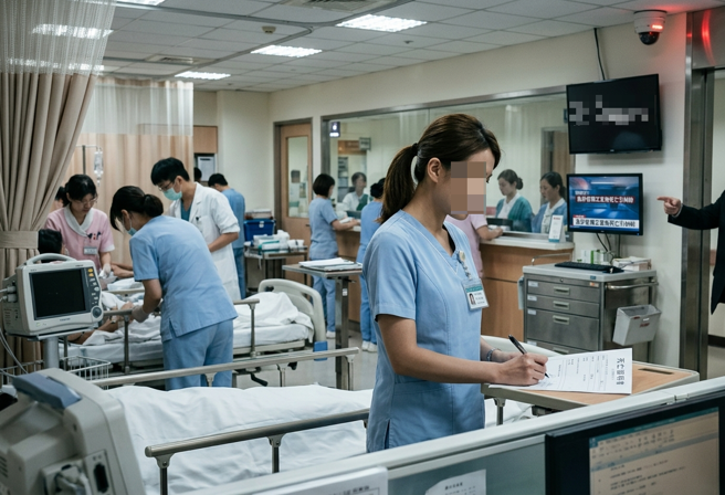 台灣新聞通訊社-病患無生命跡象!女護理師沒叫醫師「自行宣告死亡」 遭檢舉送辦
