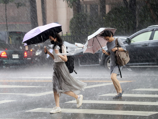 台灣新聞通訊社-天氣》白海豚搗亂父親節 3天濕漉漉「雨區變化一次看」