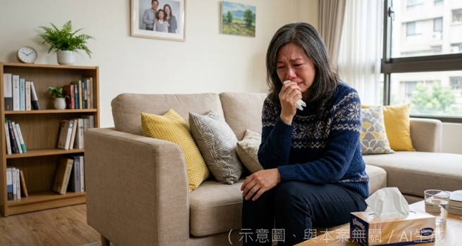 台灣新聞通訊社-丈夫偷吃男網友染愛滋 辦完離婚竟還是夫妻!關鍵少一步