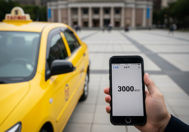 台灣新聞通訊社-北市小黃開10公里收3000 日觀光客氣炸 Uber急回應