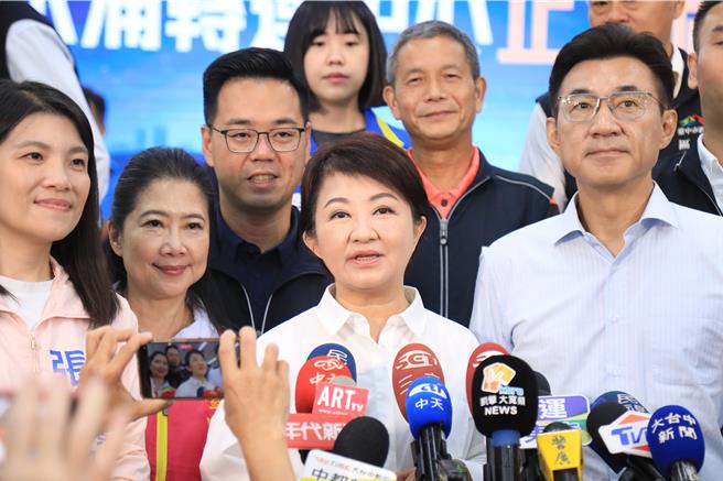 台灣新聞通訊社-賴清德南下拚選舉 盧秀燕酸「神隱1個月」 難得出門應顧食安