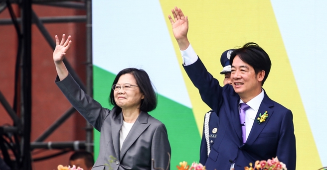 台灣新聞通訊社-賴清德效法蔡英文危機處理模式? 郭正亮:未來恐只談國防、無人機預算