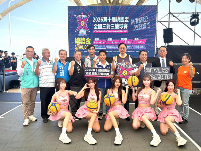 台灣新聞通訊社-籃球》桃園盃全國三對三竹圍漁港開打 結合國際音樂節更熱鬧