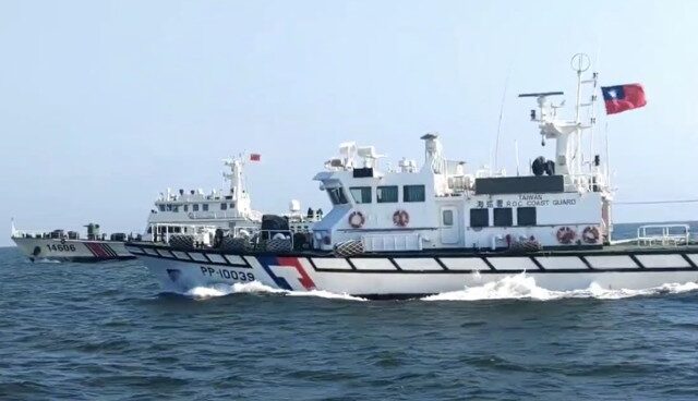 台灣新聞通訊社-大陸海警假借執法再擾金門 海巡迅速強勢驅離