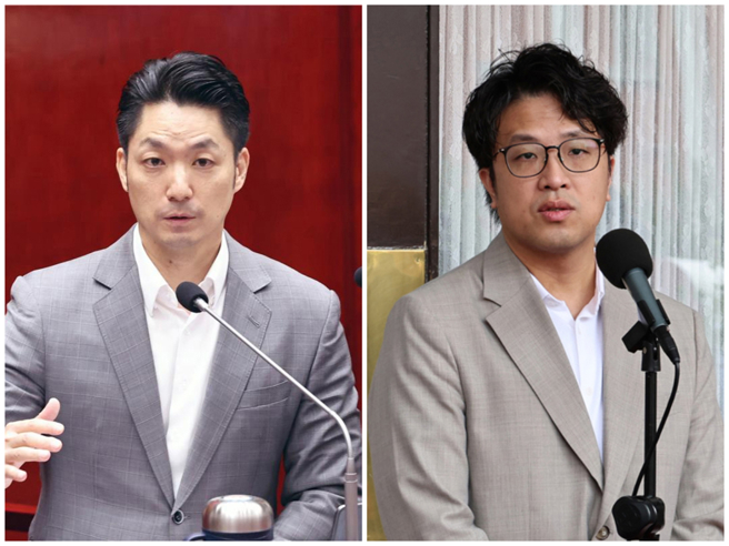台灣新聞通訊社-「蓋牌」蔣萬安簽名被出征 麵線老店出招全塗掉了
