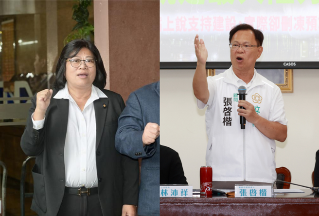 台灣新聞通訊社-王美惠避毒油躲起來?張啓楷揭1事更離譜:竟砍警局預算
